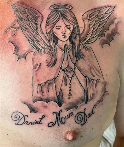 tattoo name angel|unique angel tattoo designs.